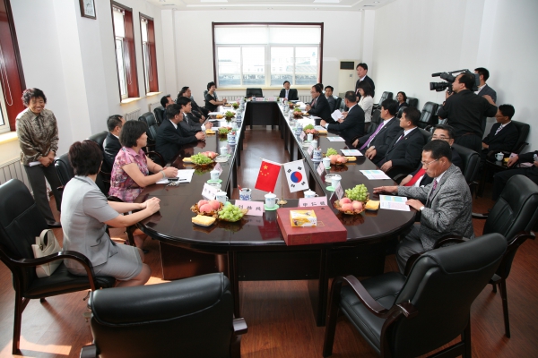 중국 무순시의회와 우호교류협정 체결식 - 4