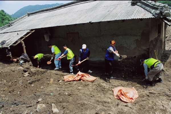 수해지역 복구활동 - 21