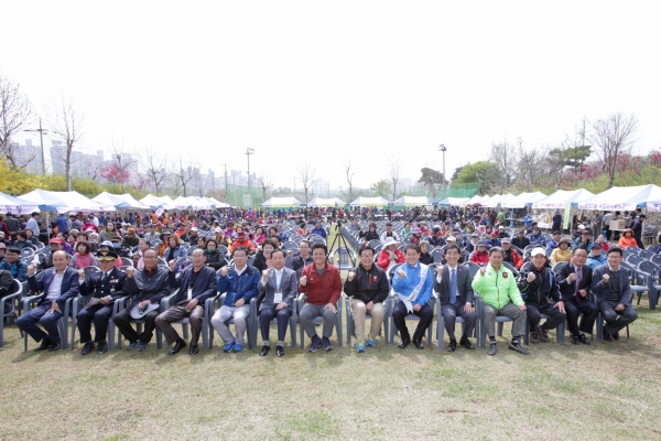 춘덕산 복숭아꽃 축제