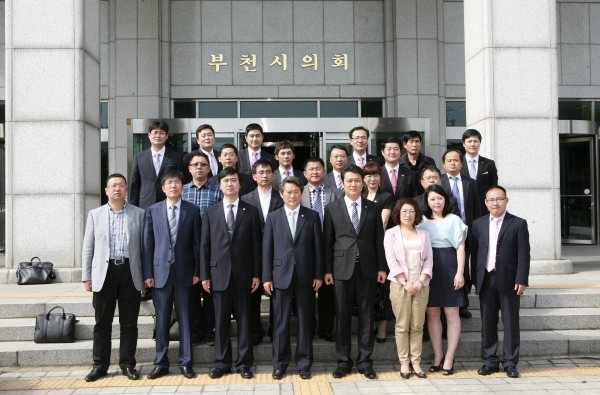 중국 위해시 청년연합회 접견