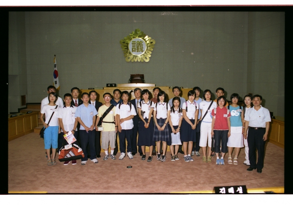 중국 교주시 제일중학교 방문단 - 4