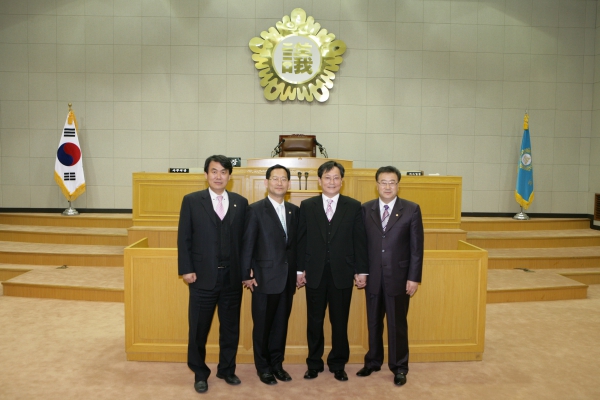 포항시의회와 자매결연 의향서 교환 - 17