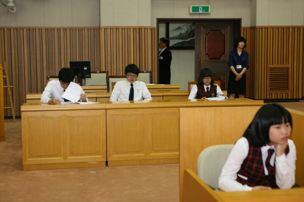 내동중학교 2009년도 중학교 모의의회 경연대회 - 21