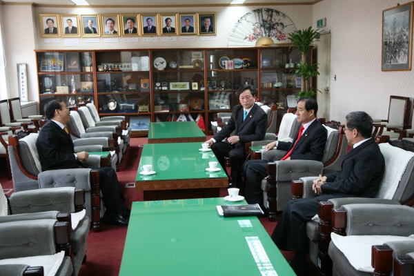포항시의회 의장 방문