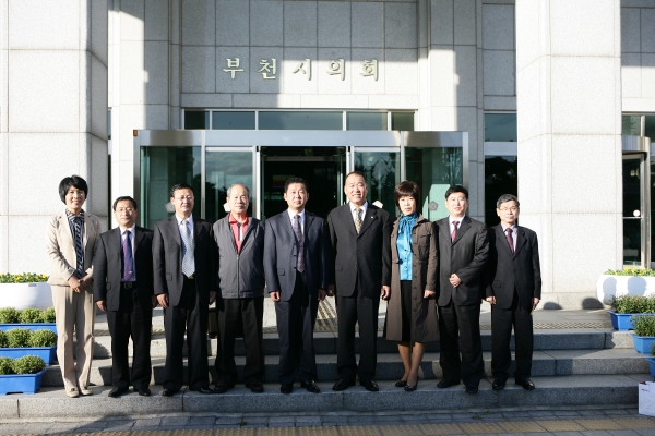 중국 도문시 부서기 방문