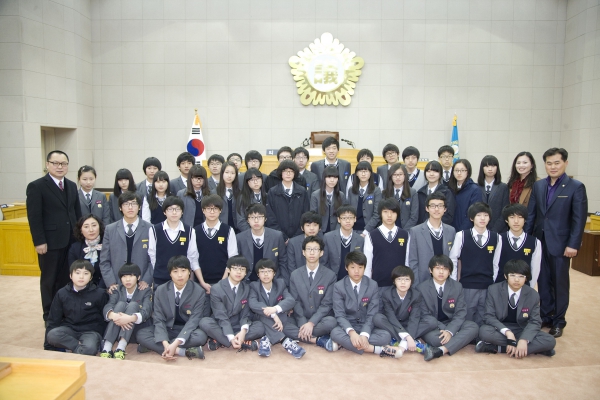 2012년 석천중학교 모의의회