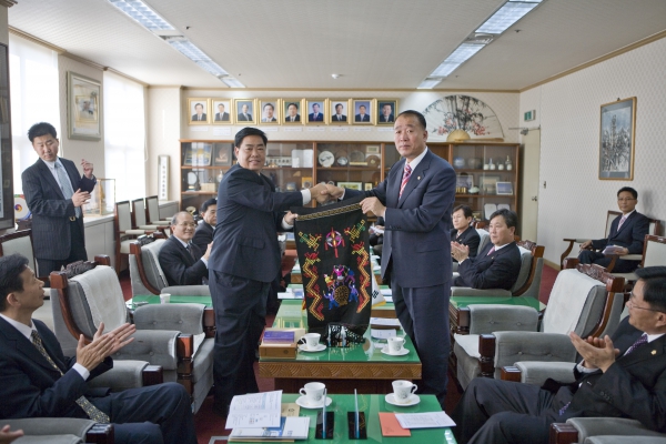 중국 광서장족자캡 대표단 방문 - 11