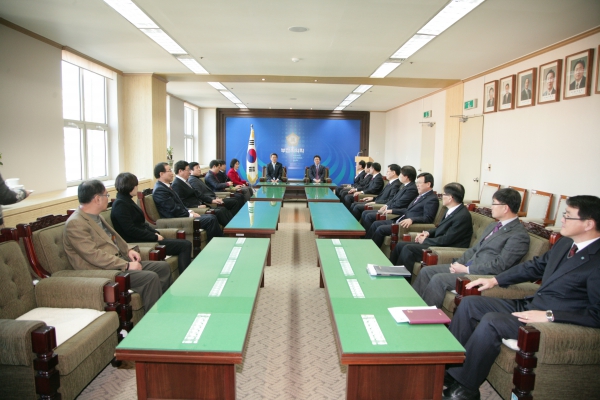 부천시 간부공무원 신년인사 내방 - 1