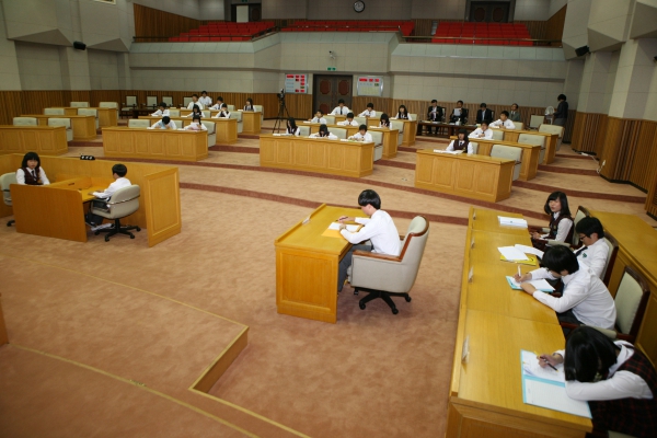 내동중학교 2009년도 중학교 모의의회 경연대회 - 22