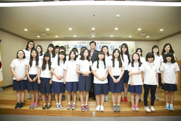 2012년 부천북여자중학교 모의의회