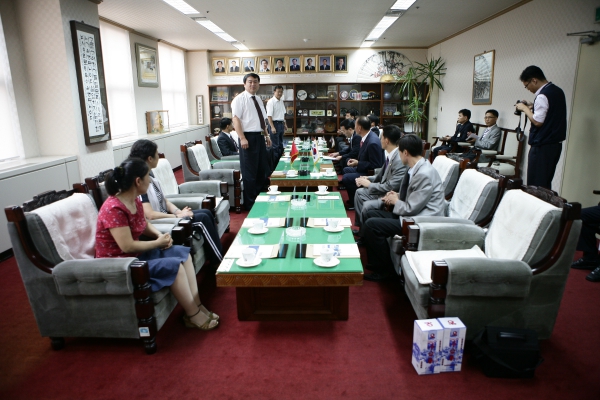 중국 무순시 총공회 및 한국노총부천지부 접견 - 6