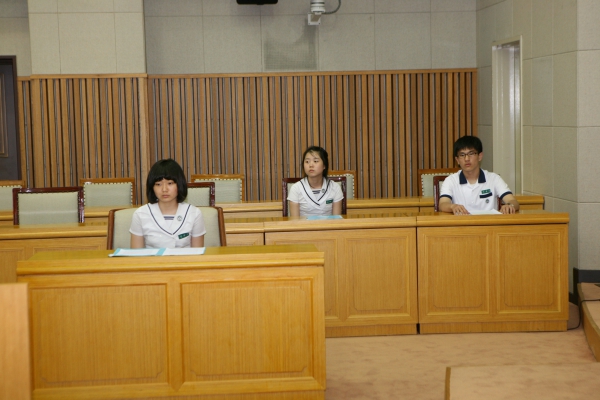 부곡중학교 2009년도 중학교 모의의회 경연대회 - 16