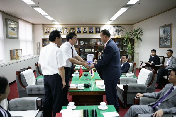 중국 무순시 총공회 및 한국노총부천지부 접견 - 9