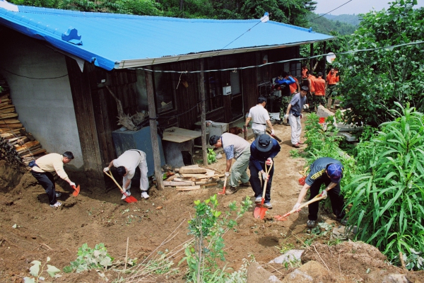 수해지역 복구활동 - 19