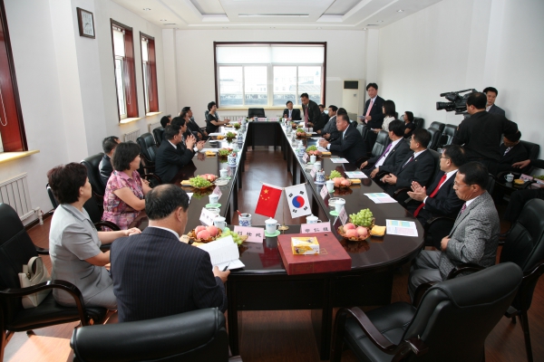 중국 무순시의회와 우호교류협정 체결식 - 11