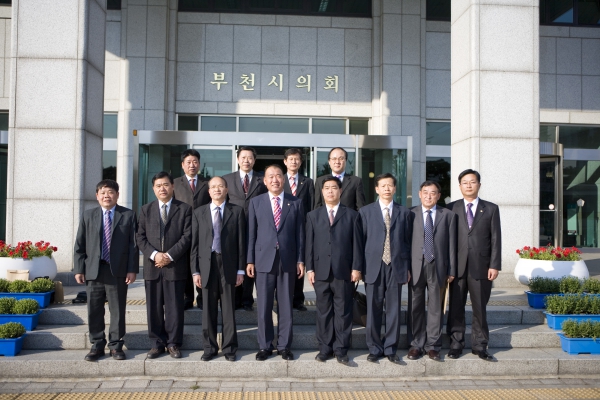 중국 광서장족자캡 대표단 방문