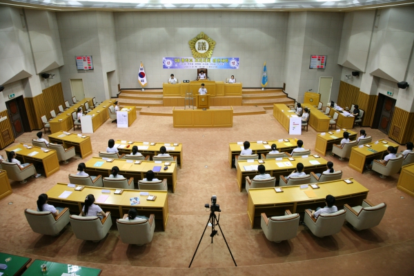 2008 중학교 모의의회 경연대회(역곡중학교)