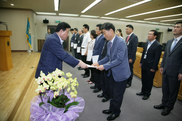 의회사무국 임용장 교부식 - 5