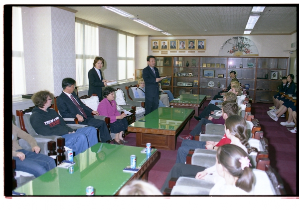 영국 홈스테이학생 의회 견학