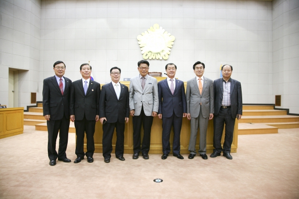 포항시의회 대표단 접견