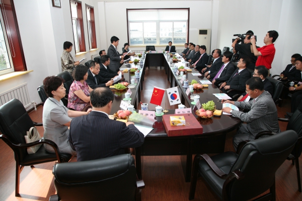 중국 무순시의회와 우호교류협정 체결식 - 12