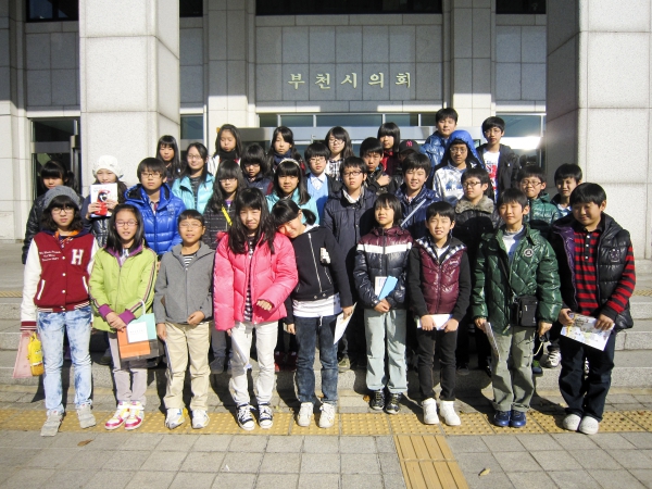 석천초등학교 의회방문 - 2