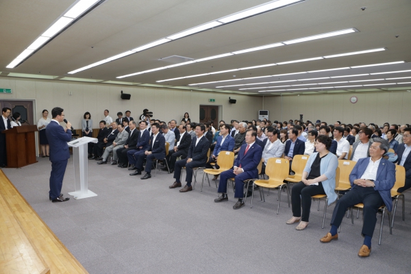 가와사키 교류 20주년 기념 방문단 공동 접견 - 7