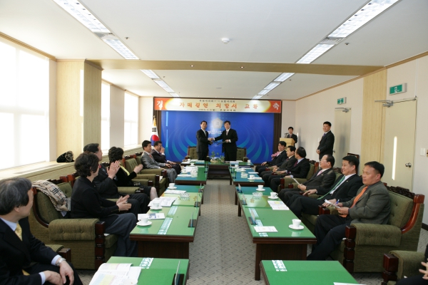 포항시의회와 자매결연 의향서 교환 - 15