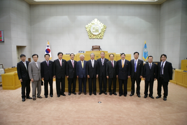 일본 오카야마시 상공회의소 방문단 접견
