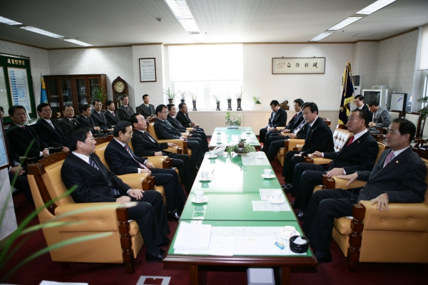 2008. 신년 간부공무원 접견