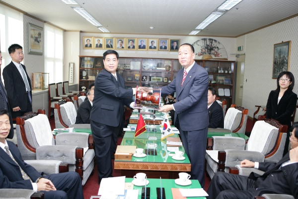 중국 광서장족자캡 대표단 방문 - 10