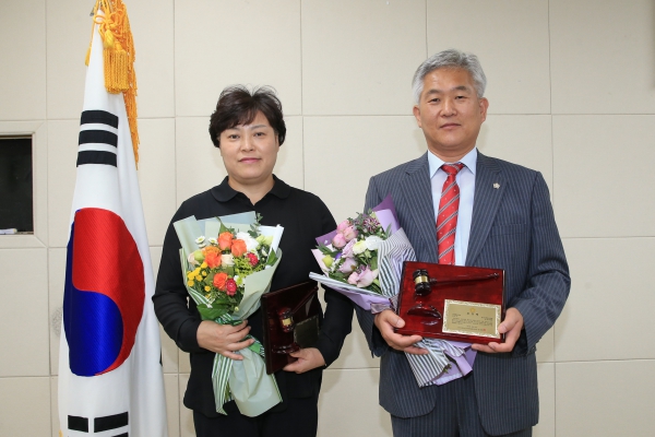 중부권시의회 의정활동우수의원 시상 - 2