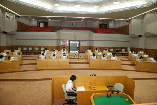 부곡중학교 2009년도 중학교 모의의회 경연대회 - 15