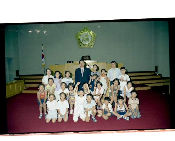 성주초등학교 학생 방문