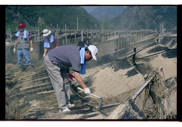 전북 무주군 수해지역 방문 - 8