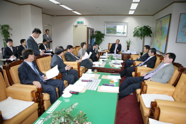 의정회 발기인 1차 모임