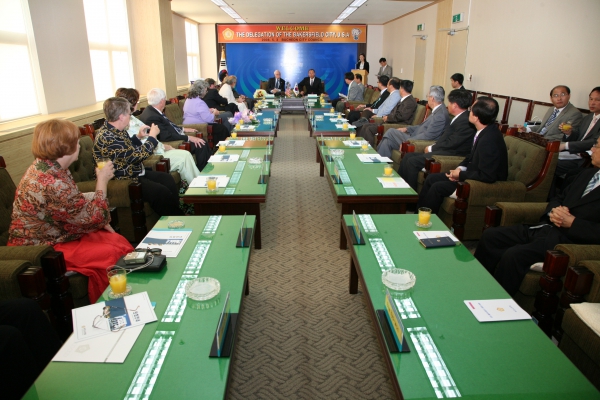 복사골 예술제 미국 베이커스필드 방문단 접견