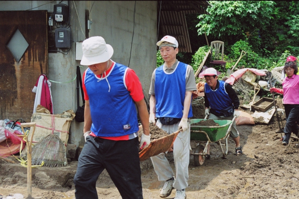 수해지역 복구활동 - 22