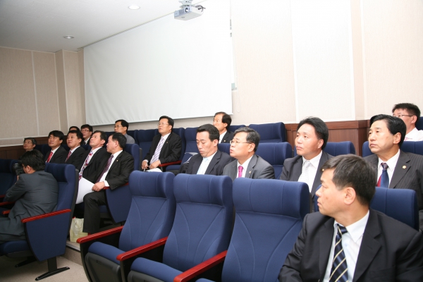 건설교통위원회 현장방문 - 부천시 교통정보센터 - 2