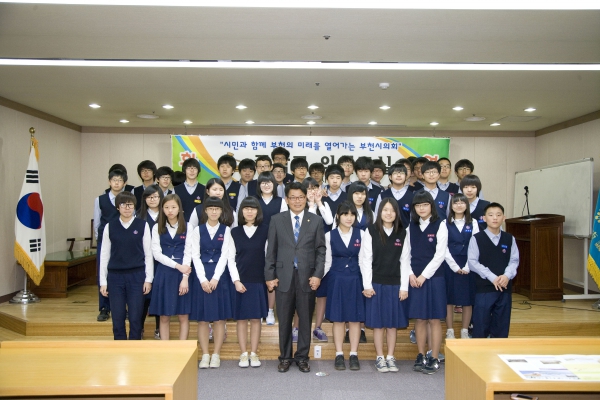 2011부천여월중학교 모의의회 교실