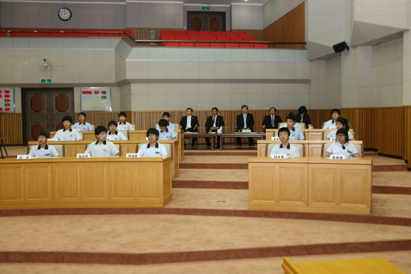 부천중학교 2009년도 중학교 모의의회 경연대회 - 19