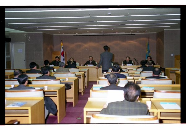 각 동 주민자치위원장과의 간담회 - 2