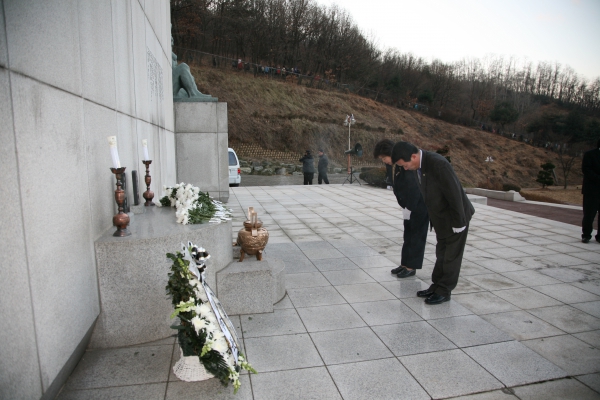 2008. 신년 현충탑 참배 - 2