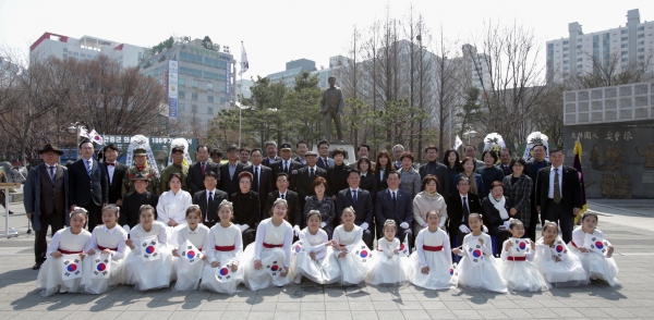 안중근 의사 순국 109주기 추념식