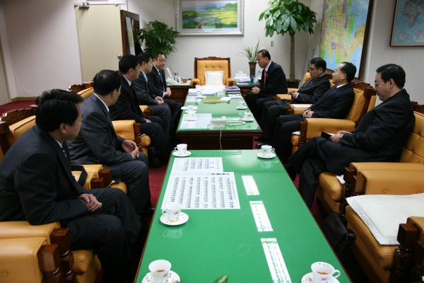 중국 무순시 대표단 방문 - 2