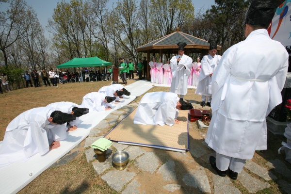 제56회 경기도체육대회 성화 채화 봉성 고유제 봉행 - 6