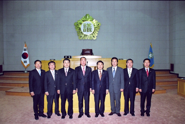 중부권 9개 시의회 의장협의회 월례회의 - 2