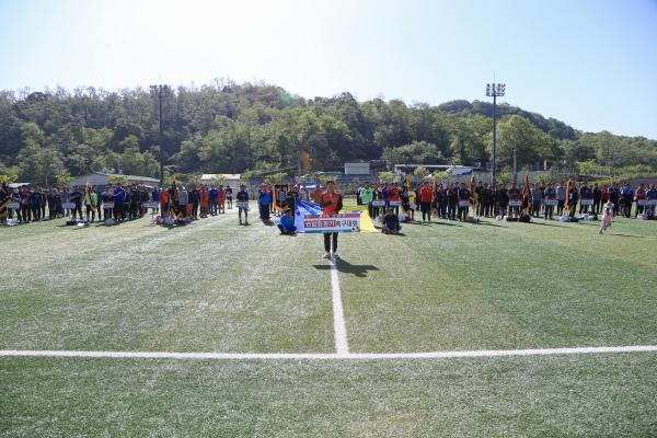 제4회 소사축구연합회장기 축구대회 개회식 - 2