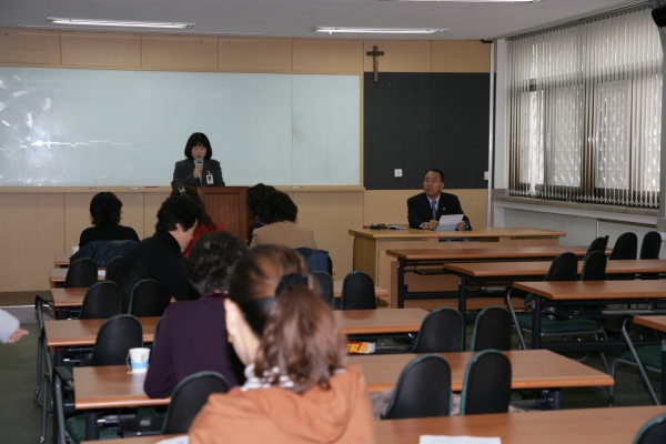 부천시의회 의장 오명근 여성자치학교 강의 - 2