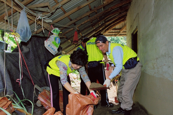 수해지역 복구활동 - 18